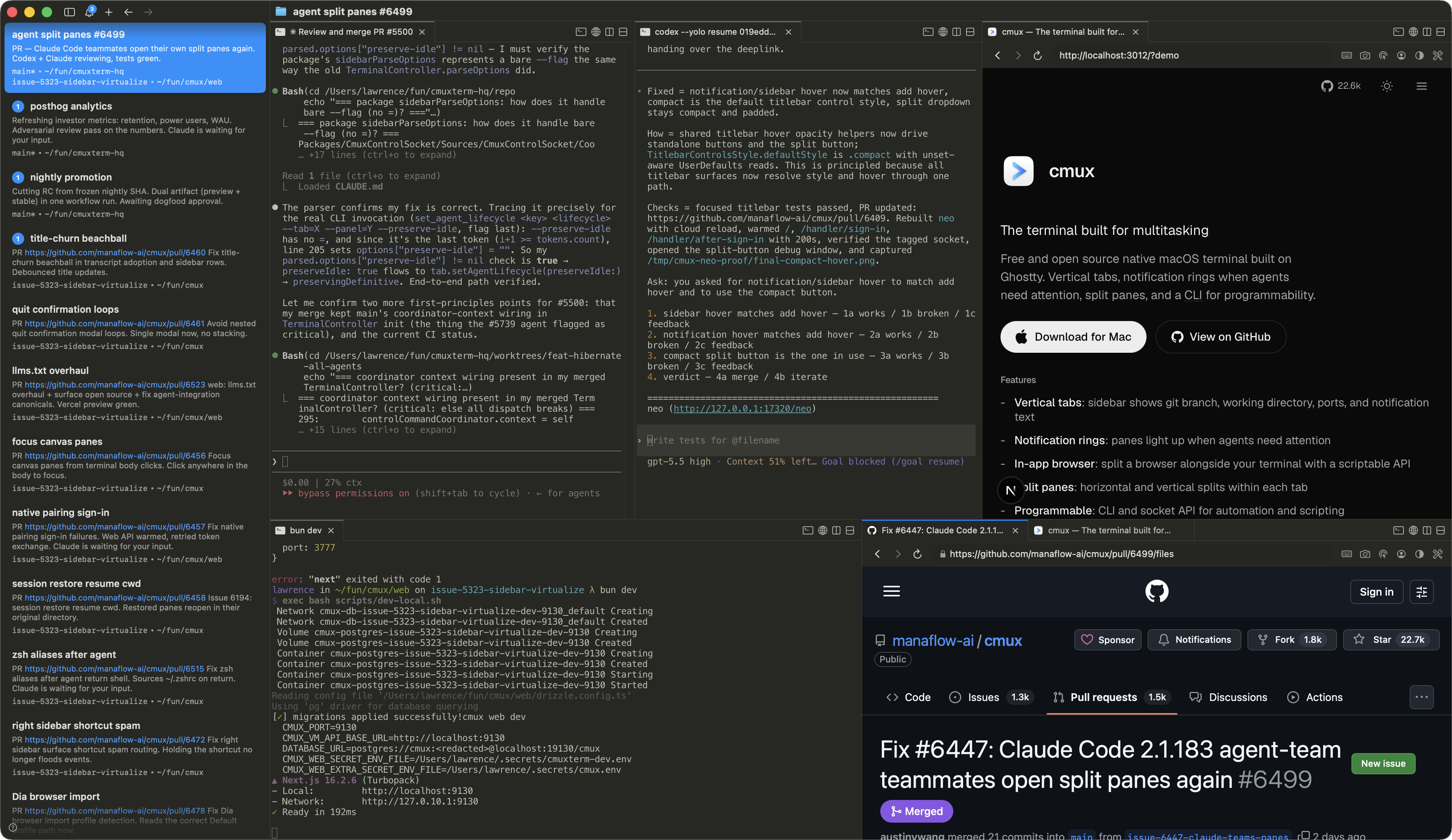 cmux overview screenshot
